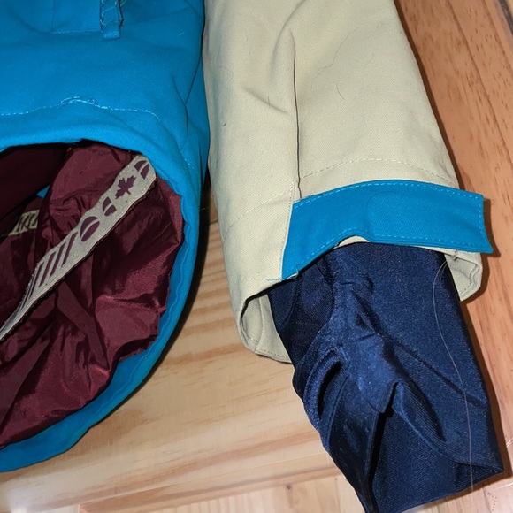 Westbeach Ski Snowboard Jacket Blue Tan - Picture 3 of 7